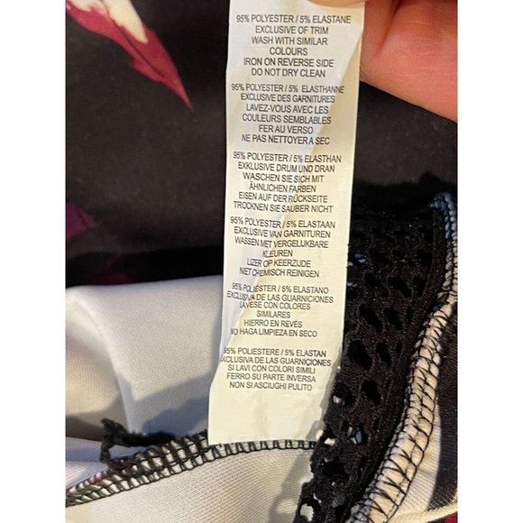 Boohoo Womens Bodycon Fishtail Dress Backless Adjustable Strap Black Purple SZ 4 - Picture 7 of 8